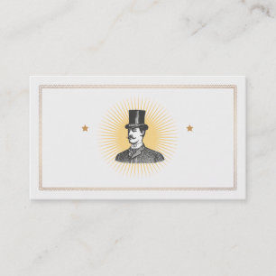 Eine echte Herren Vintage Visitenkarte