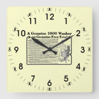 Eine echte Uhr der Wand aus dem Jahr 1900