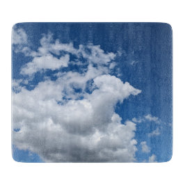 Eine Ecke der Wolken Schneidebrett