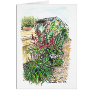 Eine Ecke des Gartens