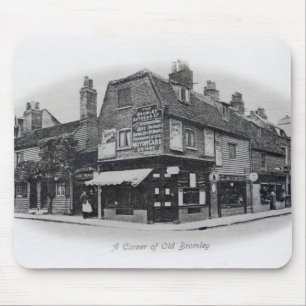 Eine Ecke von altem Bromley Mousepad