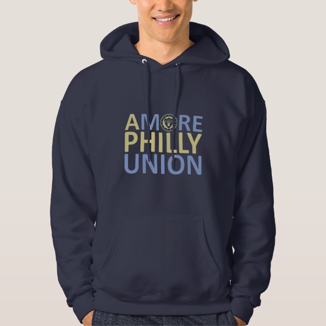 Eine eher Philly-Gewerkschaft - Männerhoodie-Sweat Hoodie (Vorderseite)
