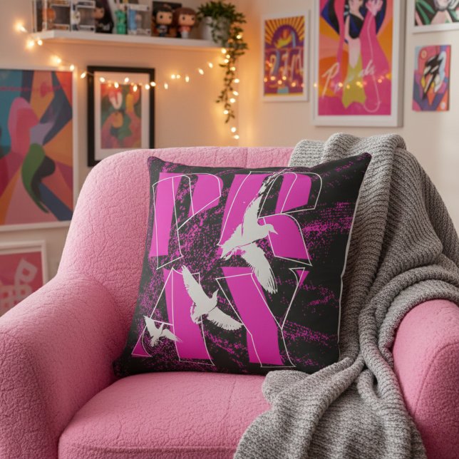 Eine einfache Erinnerung PRAY Christlicher Glaube Kissen (Soft vibes, bold attitude. PRAY turns any room into a whole mood.)