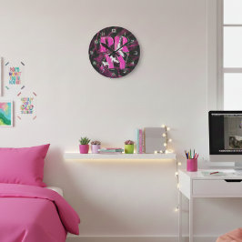 Eine einfache Erinnerung PRAY Christlicher Glaube Runde Wanduhr