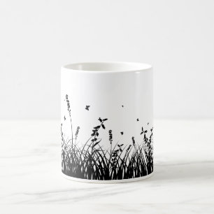 Eine einfache Silhouette Kaffeetasse