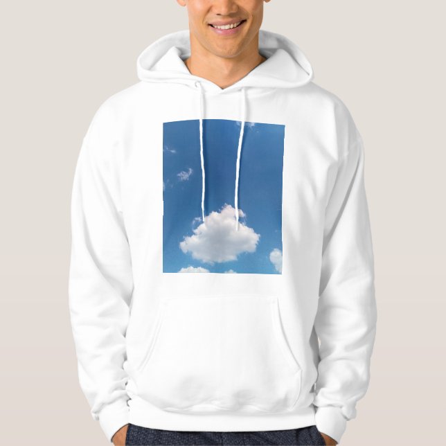 Eine einfache Wolke Hoodie (Vorderseite)