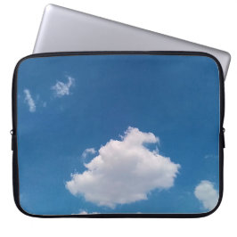 Eine einfache Wolke Laptopschutzhülle