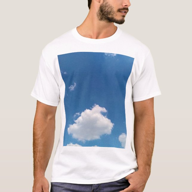 Eine einfache Wolke T-Shirt (Vorderseite)