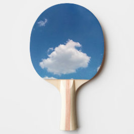 Eine einfache Wolke Tischtennis Schläger