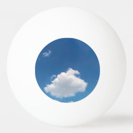 Eine einfache Wolke Tischtennisball