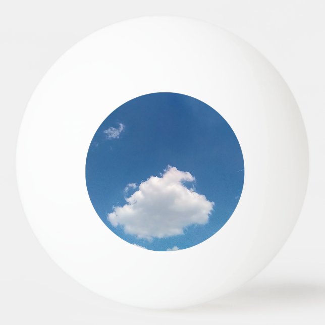 Eine einfache Wolke Tischtennisball (Vorderseite)