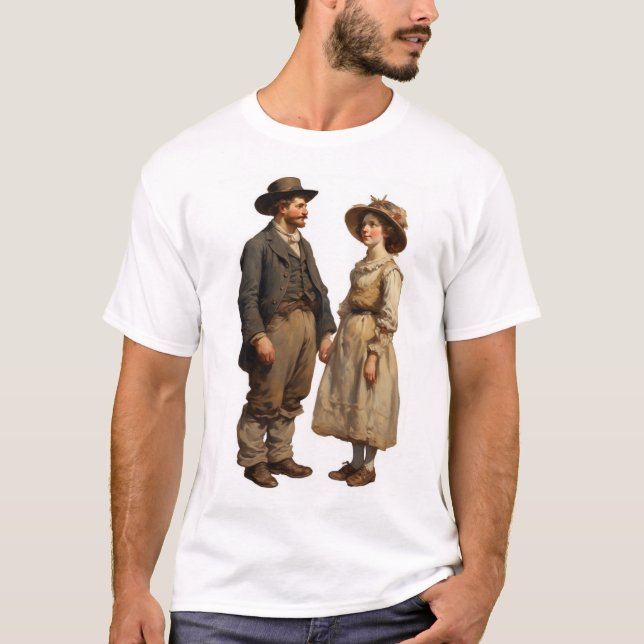 Eine einfachere Zeit T-Shirt (Vorderseite)