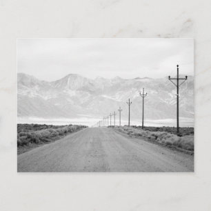 Eine einsame Straße und Power   San Juan Mountains Postkarte
