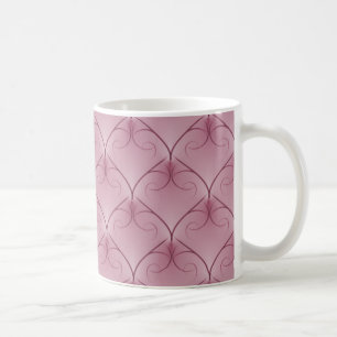 Eine einzigartige Elegance-Tasse, Mute Mauve Kaffeetasse