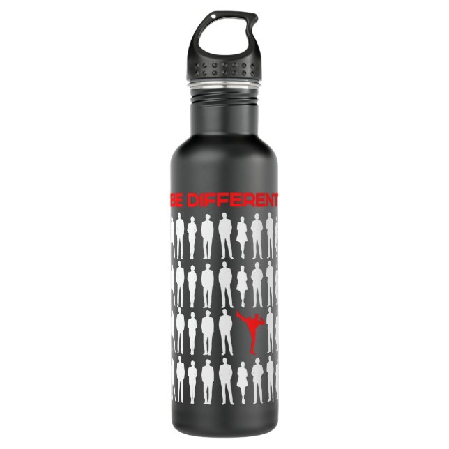 Eine einzigartige Geschenkidee für MIXED MARTIAL A Edelstahlflasche (Vorderseite)