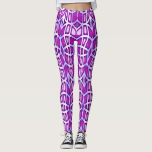 Eine einzigartige lila Farbe "Ratti_Creative_Arts" Leggings