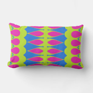 Eine elegante bunt Stoff klassische Design Lumbar Lendenkissen