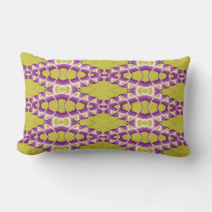 Eine elegante bunt Stoff klassische Design Lumbar Lendenkissen
