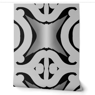 Eine elegante schwarze "Ratti_Creative_Arts"-Tapet Tapete