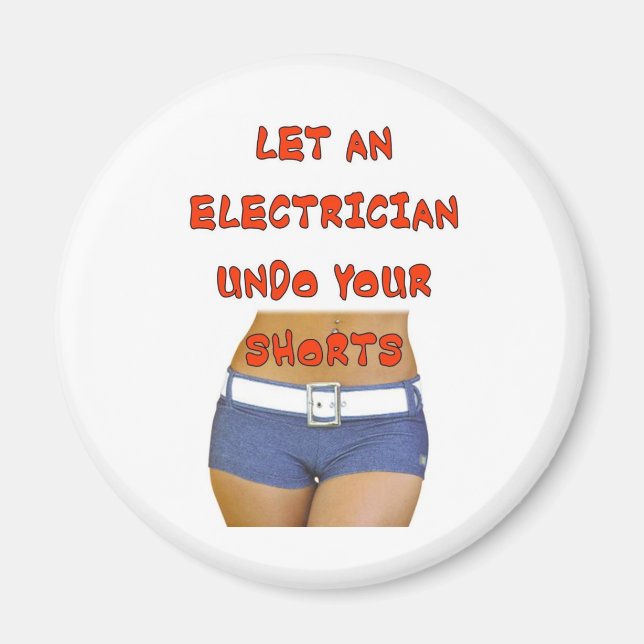 EINE ELEKTRIZISCHE UNDO gelassen Magnet (Vorne)