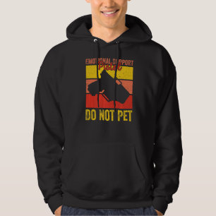 Eine emotionale Stützkolben darf kein Retro-Kleidu Hoodie