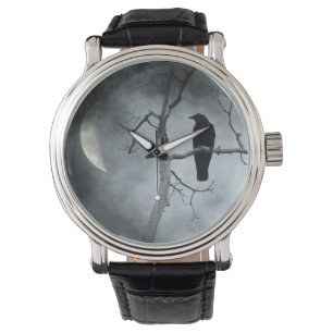 Eine engstirnige Mondzange Armbanduhr