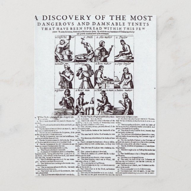 Eine Entdeckung der gefährlichsten Postkarte (Vorderseite)