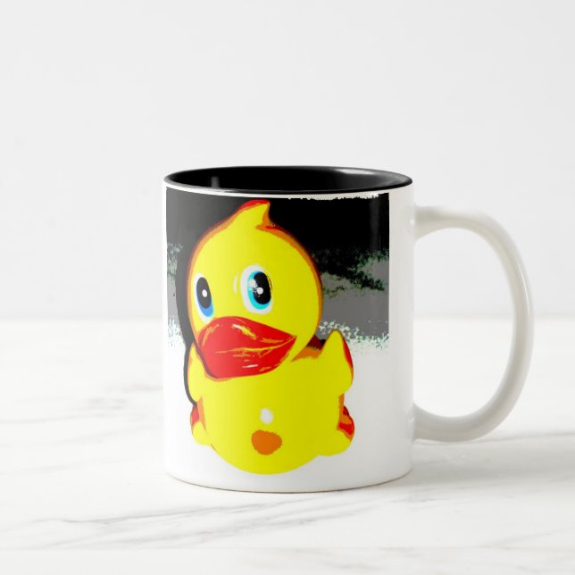 eine ententasse zweifarbige tasse (Rechts)