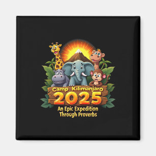 Eine epische Expedition Camp Kilimanjaro Vbs 2025 Magnet