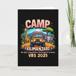 Eine epische Expedition Vbs 2025 Christliches Lage Karte