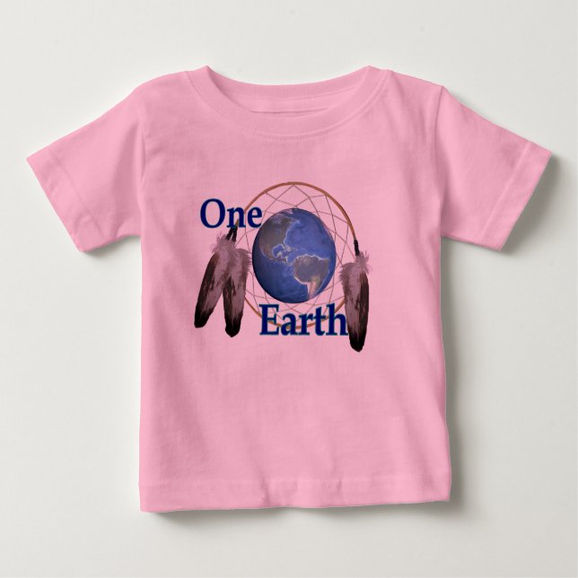 Eine Erde Baby T-shirt (Vorderseite)