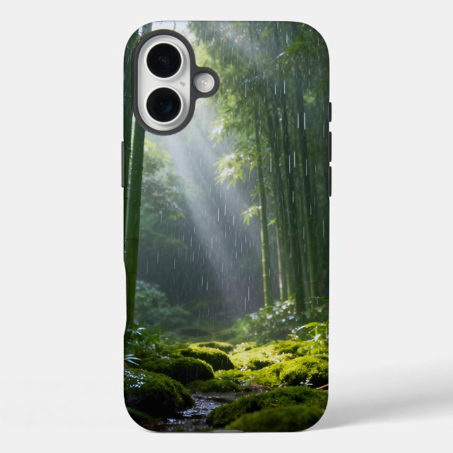 Eine erfrischende Melodie 002 iPhone 16 Plus Hülle (Rückseite)