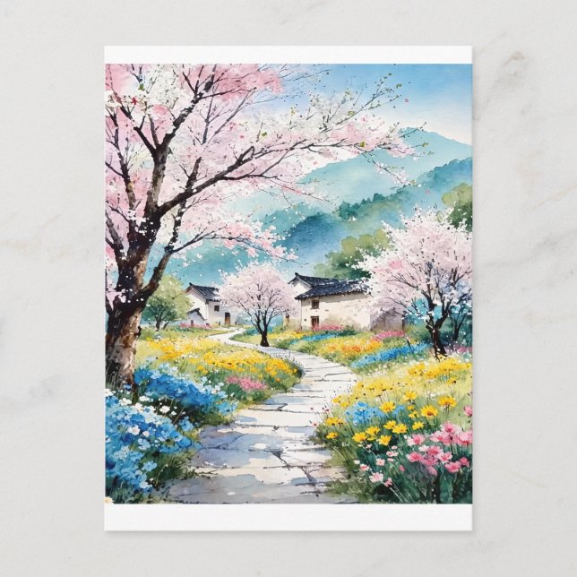 Eine erfrischende Melodie 022 Postkarte (Vorderseite)