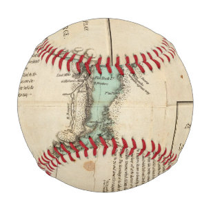 Eine Erhebung über den Champlain-See Baseball