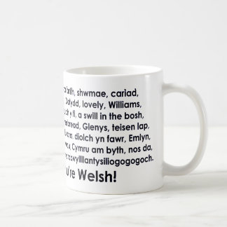 Eine Erinnerung Zuhause. Wales. Kaffeetasse