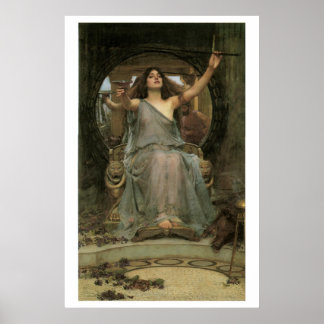 Eine erstaunlich schöne Viktorianische Kunstdrucke Poster