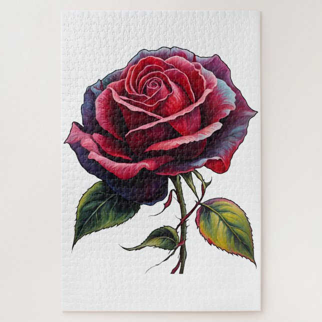 Eine ewige Rose (Vertikal)