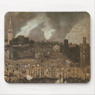 Eine Expedition, die von Sevilla für darlegt Mousepad