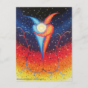 Eine Explosion Postkarte