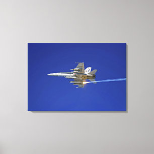 Eine F/A-18C Hornisse Leinwanddruck
