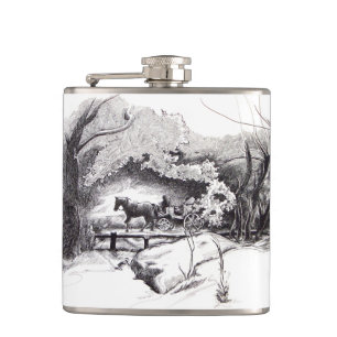 Eine Fahrt durch die Flasche Central Park Flachmann