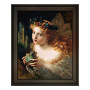 Eine Fairy ist aus den schönsten Dingen gemacht Fotodruck
