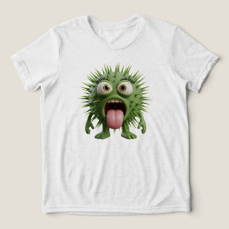 Eine fantasievolle Zeichentrickdarstellung einer g Tri-Blend Shirt