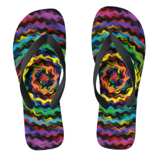 Eine farbenfrohe Detonation Flip Flops