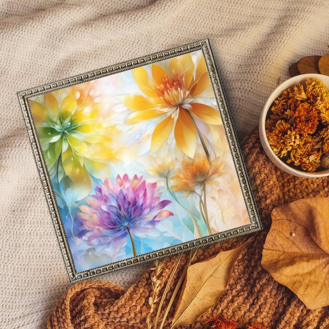 Eine Feier der Farbe in Blume Fotodruck (Von Creator hochgeladen)