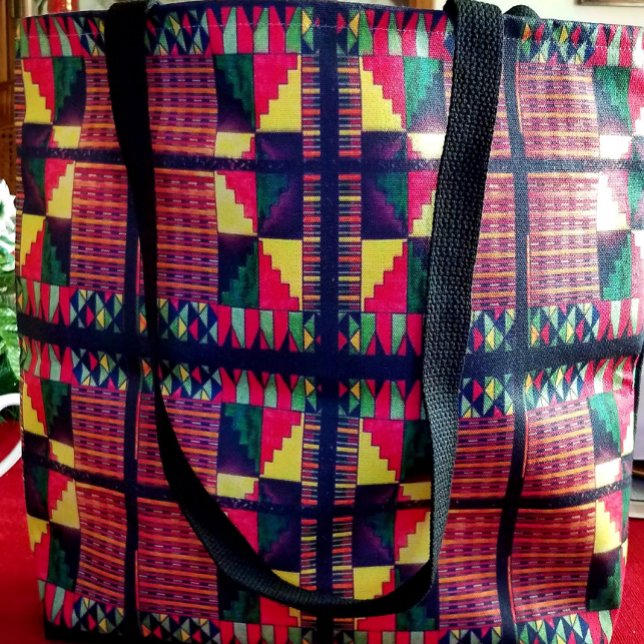 Eine Feier der schönen afrikanischen Farben Tasche (Beautiful African Colors Tote Bag)