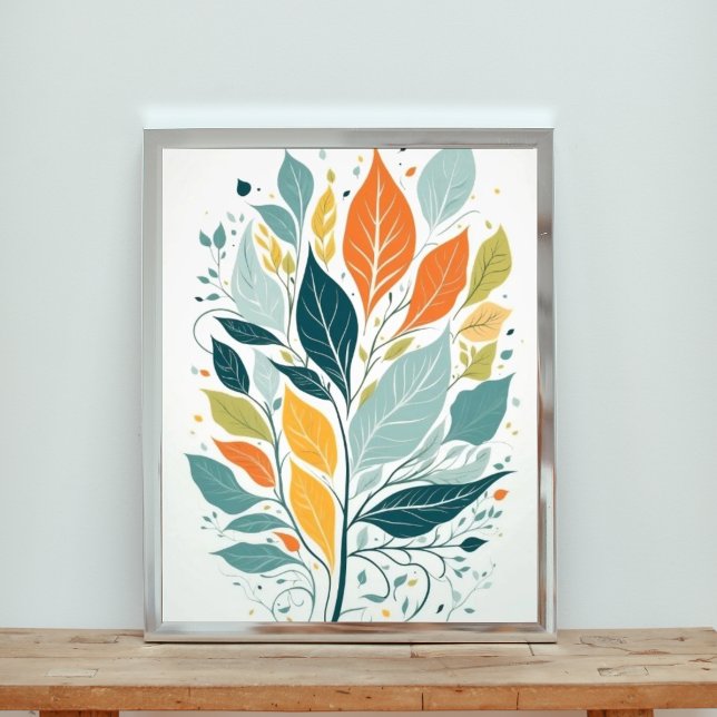 Eine Feier des Fall Foliage Fotodruck (Von Creator hochgeladen)