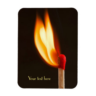 Eine Flamme Magnet