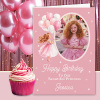 Eine Foto Rothaarige Prinzessin Und Luftballons Ge