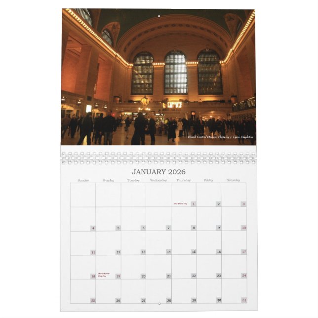 Eine Fotoreise nach New York Kalender (Jan 2026)